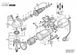 Bosch 0 603 371 003 Pws 600 Angle Grinder 230 V / Eu Spare Parts